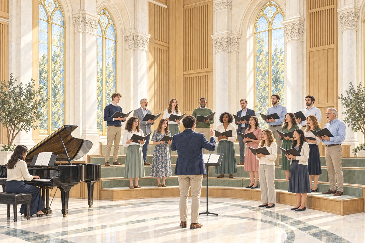 Music & the performing arts, concept illustration
